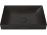 TOTO Kiwami Matte Black Rectangular 20" Vessel Bathroom Sink