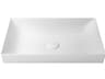 TOTO Kiwami Matte White Rectangular 23" Vessel Bathroom Sink