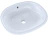 TOTO Maris Oval Undermount Bathroom Sink with Cefiontect