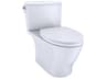 TOTO Nexus 1G 2-Piece Elongated Universal Height Toilet with Cefiontect and SS124 SoftClose Seat, Washlet+ Ready