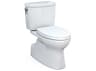 TOTO Vespin-II 1G 2-Piece Elongated Universal Height Toilet with Cefiontect and SS124 SoftClose Seat, Washlet+ Ready