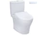 TOTO Aquia-IV Washlet+ 2-Piece Elongated Dual Flush Toilet with S7A Contemporary Bidet Seat