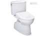 TOTO Vespin-II Washlet+ 2-Piece Elongated Toilet and Washlet+ S7 Contemporary Bidet Seat