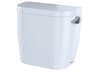 TOTO Entrada E-Max Cotton White Toilet Tank with Right-Hand Trip Lever
