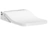 TOTO Cotton White SW Washlet+ Ready Square Electronic Bidet Toilet Seat with Auto Flush Ready