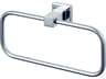 TOTO L-Series Polished Chrome Square Towel Ring