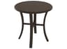 Tropitone Banchetto Slat Aluminum Round KD Patio Bar Table