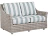 Tommy Bahama Outdoor Seabrook Aluminum Wicker Loveseat