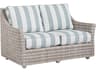 Tommy Bahama Outdoor Seabrook Aluminum Wicker Loveseat