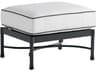 Tommy Bahama Outdoor Pavlova Aluminum Ottoman with Cushion Set