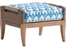 Tommy Bahama Outdoor Harbor Isle Wicker Ottoman