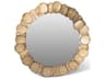 Urbia Elements Suri Round Antique Brass Wall Mirror