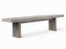 Urbia Brooks Sandblasted Grey Accent Bench