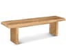 Urbia Brooks Teak Brown Accent Bench