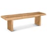 Urbia Brooks Teak Brown Accent Bench