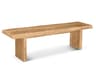 Urbia Brooks Teak Brown Accent Bench