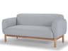 Urbia Metro Tulum Light Gray Honey Oak Upholstered Sofa
