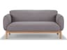 Urbia Metro Tulum Dark Brown Honey Oak Upholstered Sofa