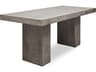Urbia Mixx Elcor Concrete Counter Height Dining Table Dark Grey