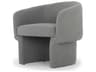 Urbia Metro Gray Fabric Accent Chair