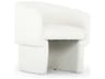 Urbia Metro White Fabric Accent Chair