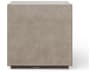 Urbia Outdoor Mixx Dark Grey Concrete Square End Table