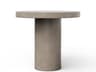 Urbia Outdoor Mixx Dark Grey Concrete Round Bar Table