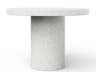 Urbia Outdoor Mixx Ivory Terrazzo Concrete Round Bar Table
