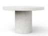 Urbia Outdoor Mixx Ivory Terrazzo Concrete Round Counter Table