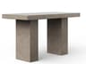 Urbia Outdoor Mixx Dark Grey Concrete Rectangular Bar Table