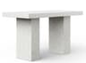 Urbia Outdoor Mixx Ivory Terrazzo Concrete Rectangular Bar Table