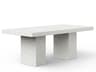 Urbia Outdoor Mixx Ivory Terrazzo Concrete Rectangular Counter Table