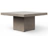 Urbia Outdoor Mixx Dark Grey Concrete Square Dining Table