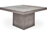 Urbia Outdoor Mixx Una Dark Grey Concrete Square Counter Table