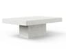Urbia Outdoor Mixx Ivory Terrazzo Concrete Rectangular Coffee Table