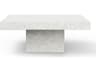 Urbia Outdoor Mixx Ivory Terrazzo Concrete Square Coffee Table