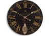 Uttermost Bond Street 30" Black Wall Clock