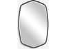 Uttermost Duronia Streamlined Satin Black Wall Mirror