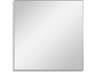Uttermost Alexo Brushed Silver Square Wall Mirror