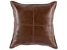 Villa by Classic Home Cheyenne Brown Throw Pillow