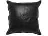 Villa by Classic Home Cheyenne Black Throw Pillow