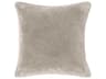 Villa by Classic Home Heirloom Silver Throw Pillow