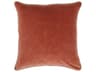 Villa by Classic Home Harriet Terra Cotta Throw Pillow