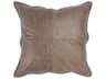 Villa by Classic Home Cheyenne Taupe Throw Pillow