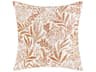 Villa by Classic Home Mulberry Brown Throw Pillow
