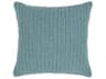 Villa by Classic Home Prism Blue Throw Pillow