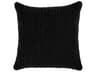 Villa by Classic Home Prism Black Throw Pillow