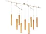 Visual Comfort Modern Blok 9-Light Aged Brass Linear Chandelier