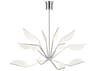Visual Comfort Modern Belterra 1-Light Polished Nickel Chandelier