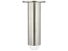Visual Comfort Modern Ebell 1-Light Antique Nickel Cylinder Flush Mount